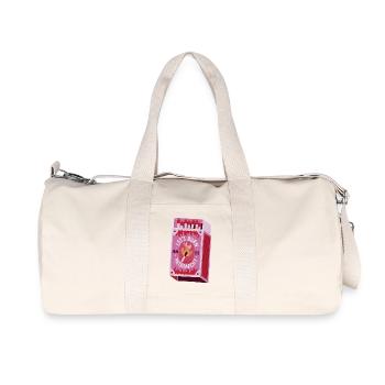 Let's burn down the patriarchy - Recycelte Canvas-Sporttasche von Stanley/Stella - Naturweiß - Vorne