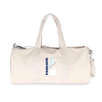 Parkour - Recycled Canvas Sports Bag by Stanley/Stella - natural - Front