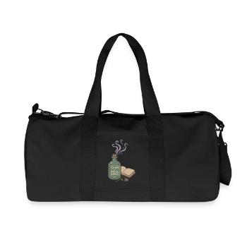 Booktok Fantasy Bookish Humor Geschenk Für - Recycelte Canvas-Sporttasche von Stanley/Stella - Schwarz - Vorne