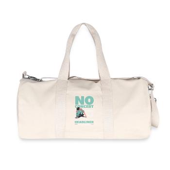 Pas de concert aujourd’hui, musique triste - Sac de sport en toile recyclée Stanley/Stella - blanc naturel - Devant