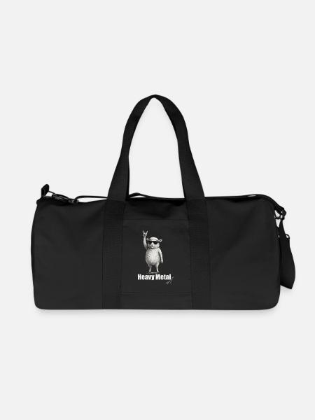Moutons du Heavy Metal : Dynamisme - Sac de sport en toile recyclée Stanley/Stella - noir