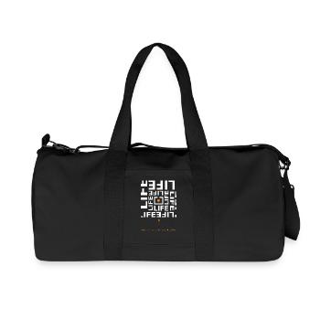 Explore Cubic Lives. Your first victory. - Recycled Canvas Sports Bag by Stanley/Stella - black - Front