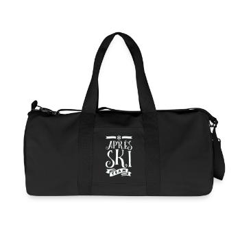Après Ski Team  - Recycelte Canvas-Sporttasche von Stanley/Stella - Schwarz - Vorne