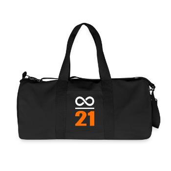 Bitcoin digital money store of value financial - Recycled Canvas Sports Bag by Stanley/Stella - black - Front