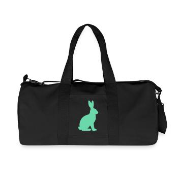 Rabbit - Recycled Canvas Sports Bag by Stanley/Stella - black - Front