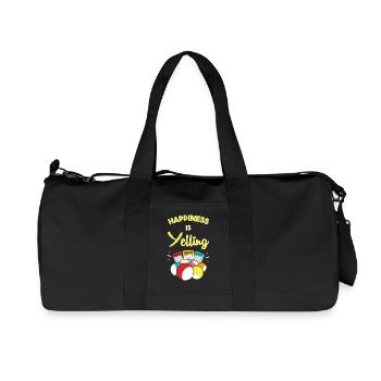 Bingo - Sac de sport en toile recyclée Stanley/Stella - noir - Devant