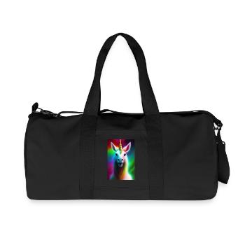 Unicorn - Recycled Canvas Sports Bag by Stanley/Stella - black - Front
