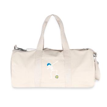 DAB DABBING Squelette Water-Polo Halloween - Sac de sport en toile recyclée Stanley/Stella - blanc naturel - Devant