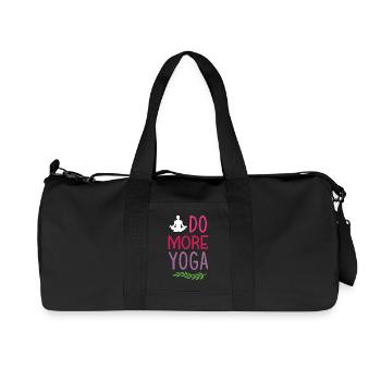 Do More Yoga - Recycled Canvas Sports Bag by Stanley/Stella - black - Front