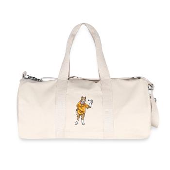Pitbull Dart Dartpfeil - Sac de sport en toile recyclée Stanley/Stella - blanc naturel - Devant