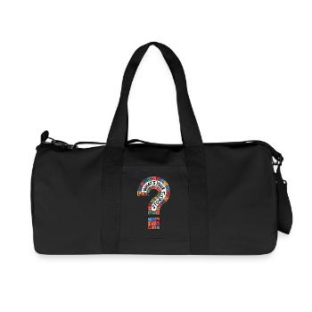 What's Your Story? - Recycled Canvas Sports Bag by Stanley/Stella - black - Front