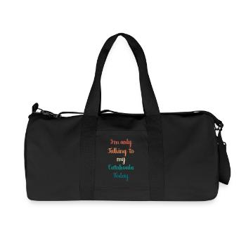 Catahoula Dog - Recycled Canvas Sports Bag by Stanley/Stella - black - Front
