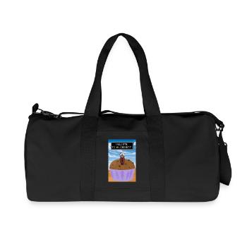 Welcome to the Dessert - Recycled Canvas Sports Bag by Stanley/Stella - black - Front