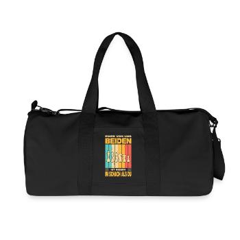 Chess Player Gifts Chess Accessories Chessboard - Recycled Canvas Sports Bag by Stanley/Stella - black - Front
