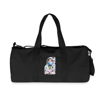 Explosion des œufs de bébé de Bourgeon de Pâques - Sac de sport en toile recyclée Stanley/Stella - noir - Devant