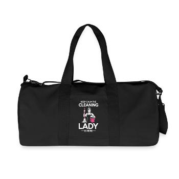 Femmes fières Femmes de Ménage Professionnelles du Ménage Mesdames - Sac de sport en toile recyclée Stanley/Stella - noir - Devant