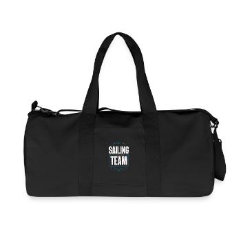 Sailing Team - Recycelte Canvas-Sporttasche von Stanley/Stella - Schwarz - Vorne