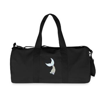 Meerjungfrau - Recycelte Canvas-Sporttasche von Stanley/Stella - Schwarz - Vorne