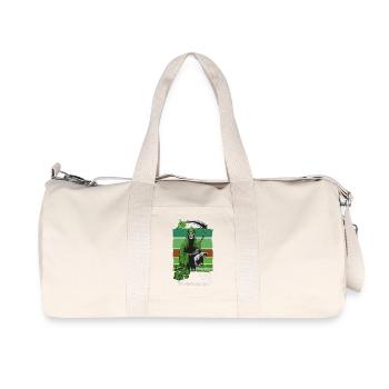 La Faucheuse - Sac de sport en toile recyclée Stanley/Stella - blanc naturel - Devant