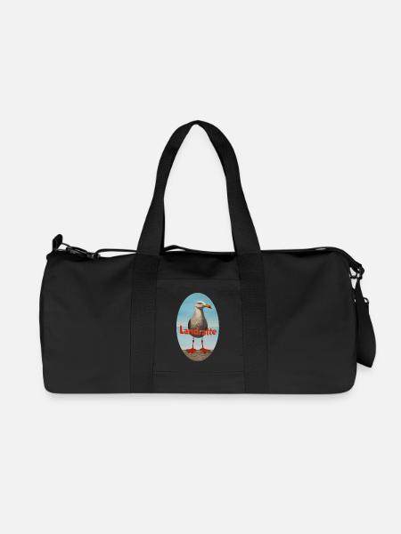 Terrien - Sac de sport en toile recyclée Stanley/Stella - noir
