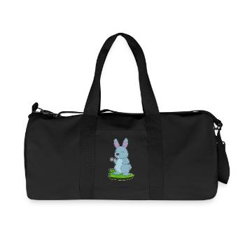 Bunny Coffee Mug - Recycled Canvas Sports Bag by Stanley/Stella - black - Front