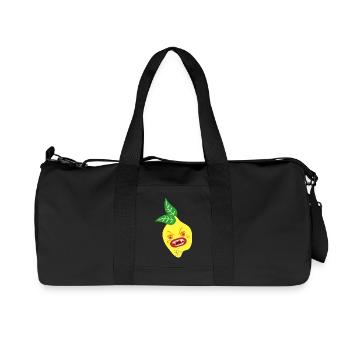 COSTUME D’HALLOWEEN CITRON - Sac de sport en toile recyclée Stanley/Stella - noir - Devant