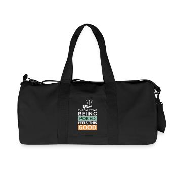 Licensed TCM Practitioner Expert Therapeutic  - Recycled Canvas Sports Bag by Stanley/Stella - black - Front