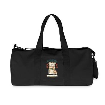 Restez calmes et ouverts Packs Aventures de cartes à collectionner - Sac de sport en toile recyclée Stanley/Stella - noir - Devant