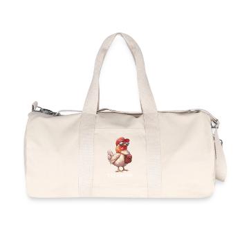 Sunglasses Chicken Road Trip | Talahon, Cap - Recycled Canvas Sports Bag by Stanley/Stella - natural - Front