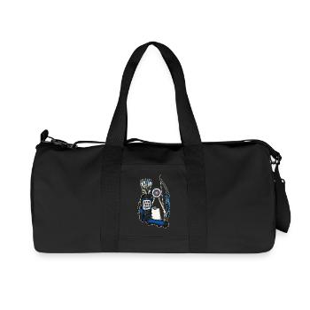 QUIVER CHECK READY - Recycelte Canvas-Sporttasche von Stanley/Stella - Schwarz - Vorne