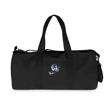 Pingouin Joueur De Hockey Sur Glace Hockey Sport Cool - Sac de sport en toile recyclée Stanley/Stella - noir - Devant