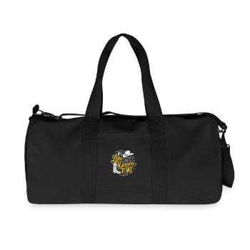 Line Dance Time Line Dancing Time to dance - Recycled Canvas Sports Bag by Stanley/Stella - black - Front