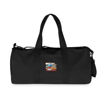 Don't make me use my Russian Voice - Recycled Canvas Sports Bag by Stanley/Stella - black - Front