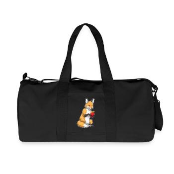 Fuchs French Fries - Recycled Canvas Sports Bag by Stanley/Stella - black - Front