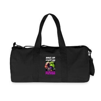 Science Fiction Saying - Recycled Canvas Sports Bag by Stanley/Stella - black - Front