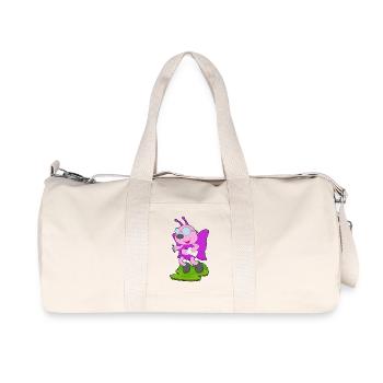 École papier des élèves papillons - Sac de sport en toile recyclée Stanley/Stella - blanc naturel - Devant