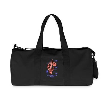 Enthralled Moon - Recycelte Canvas-Sporttasche von Stanley/Stella - Schwarz - Vorne