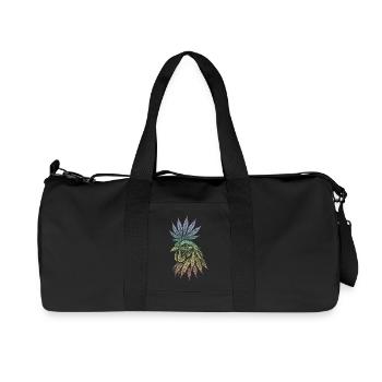 Coq - Sac de sport en toile recyclée Stanley/Stella - noir - Devant