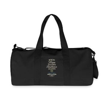 Staff for Alternative Education Teacher Second - Recycled Canvas Sports Bag by Stanley/Stella - black - Front