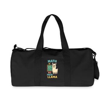 La basse est le bacon de la musique - Sac de sport en toile recyclée Stanley/Stella - noir - Devant