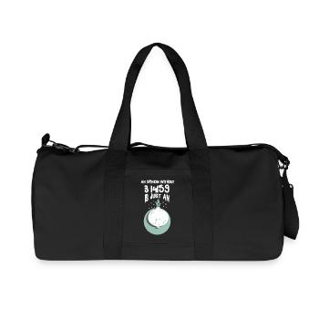 Math Math Teacher Saying Math Teacher Funny - Recycled Canvas Sports Bag by Stanley/Stella - black - Front