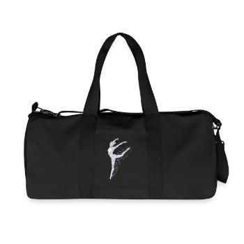 Gymnastics Gymnast Teenager - Floor Gymnastics Artistic Gymnastics - Recycled Canvas Sports Bag by Stanley/Stella - black - Front
