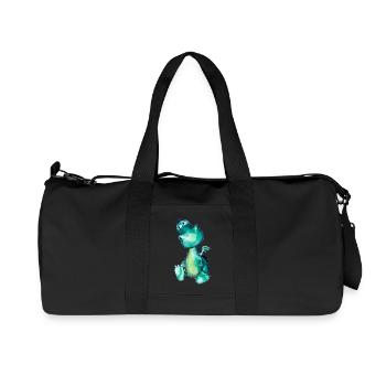 Dragon Ermel by Sabina Elisabeth - Recycelte Canvas-Sporttasche von Stanley/Stella - Schwarz - Vorne