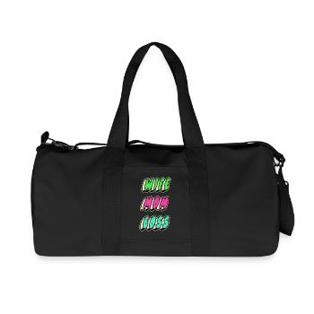 Ehefrau Mama Chefin - Recycelte Canvas-Sporttasche von Stanley/Stella - Schwarz - Vorne