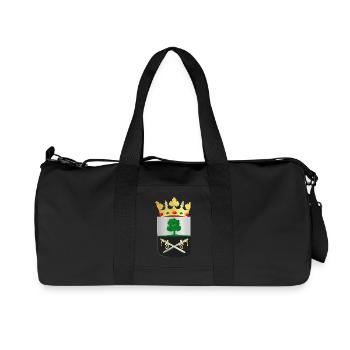 Wapen_van_Aalten - Recycelte Canvas-Sporttasche von Stanley/Stella - Schwarz - Vorne