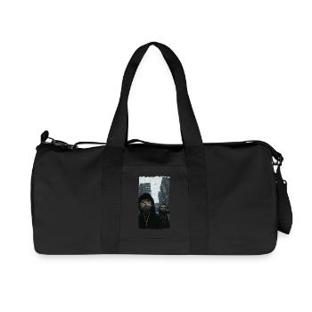 Gangster Cats Streetwear Cool Cat Motif - Sac de sport en toile recyclée Stanley/Stella - noir - Devant