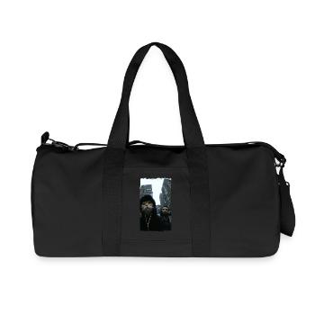 Gangster Cats Streetwear Cool Cat Motif - Sac de sport en toile recyclée Stanley/Stella - noir - Devant