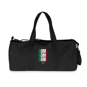 Rome Italie, j’adore Rome - Sac de sport en toile recyclée Stanley/Stella - noir - Devant