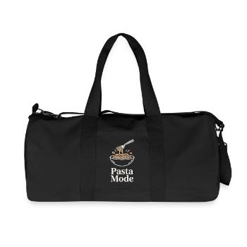 Pasta Fashion - Recycled Canvas Sports Bag by Stanley/Stella - black - Front