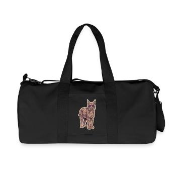Lynx Wildcat Sunglasses - Recycled Canvas Sports Bag by Stanley/Stella - black - Front